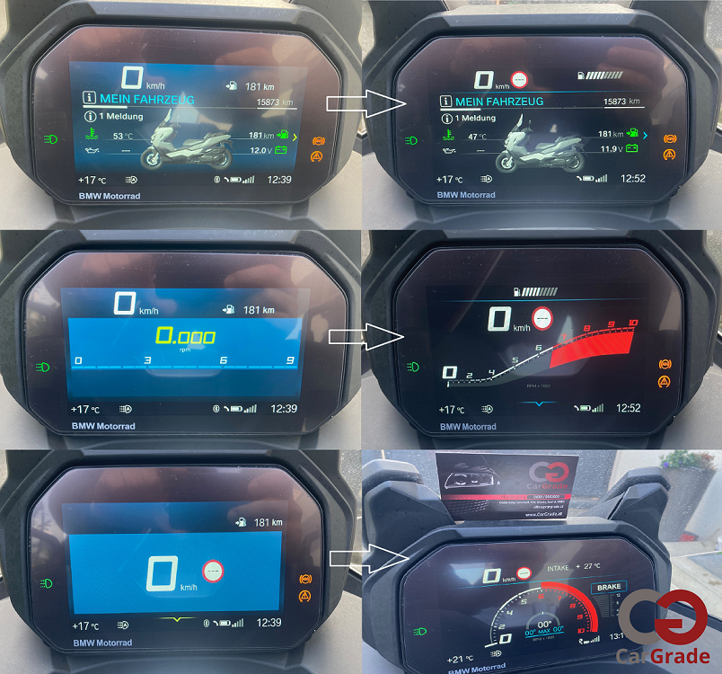 Freischaltung des Sport Cockpits