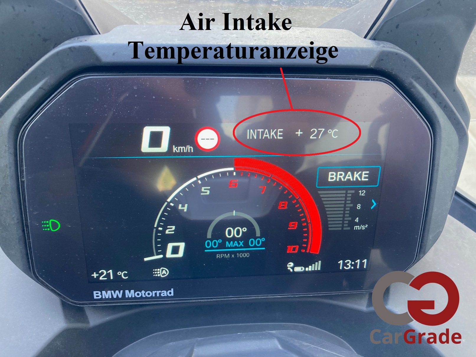Air Intake Temperaturanzeige